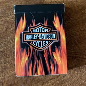 Harley Davidson playing cards